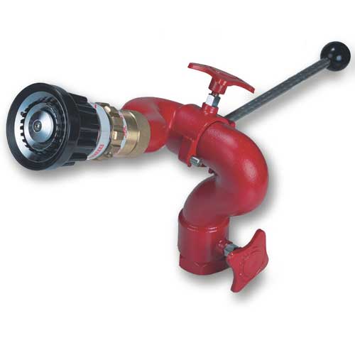 FP10605 Brass Tiller Bar Fire Monitor | 1.5