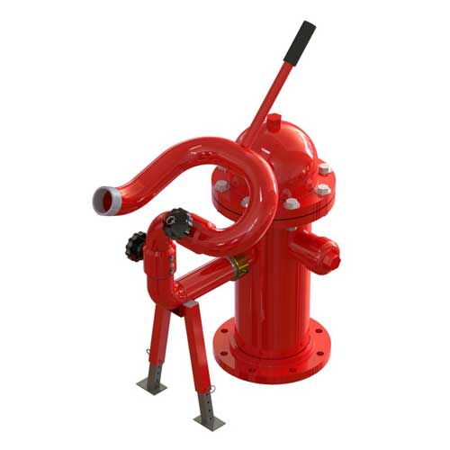 FPHM-2M Fire Pro Fire Hydrant Mount with Two Leg and Complete Monitor